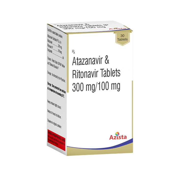 ATAZANAVIR 300MG AND RITONAVIR 100MG TABLETS