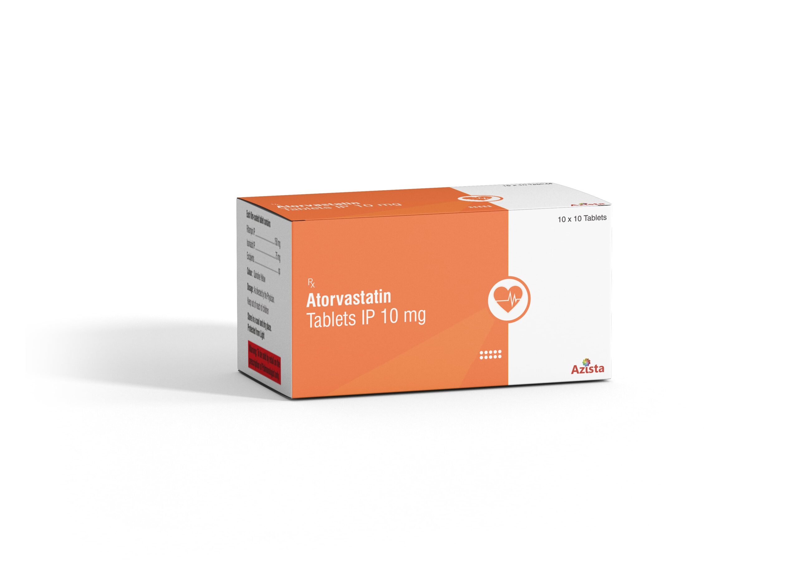 Atorvastatin 10 mg tablets