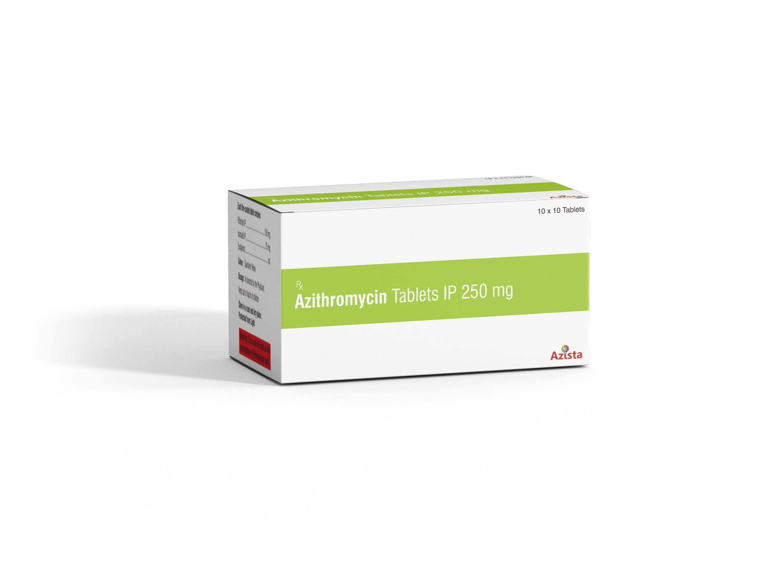 Azithromycin Tablets Ip 250 Mg