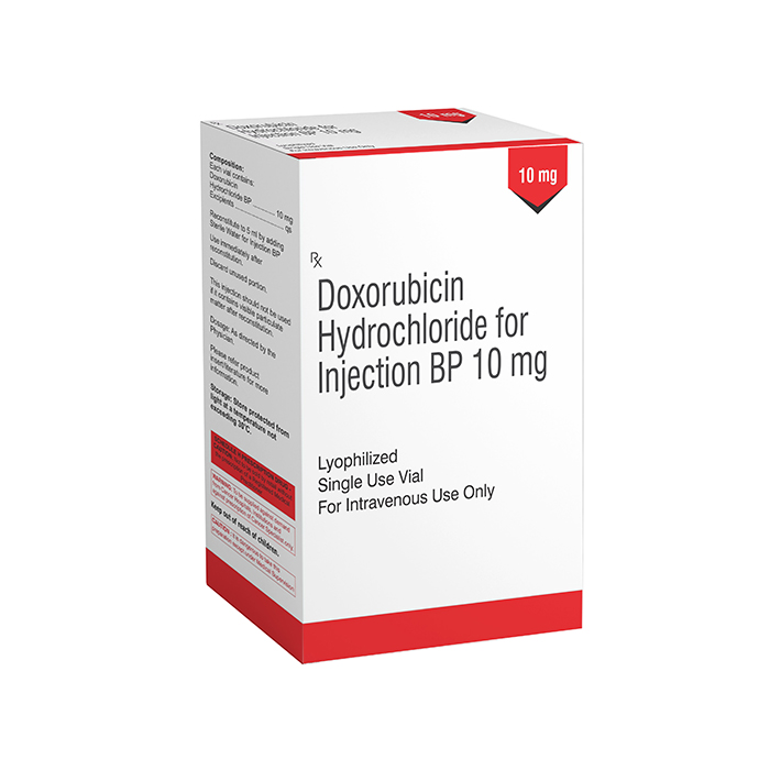 Doxorubicin Hydrochloride 10mg Injection