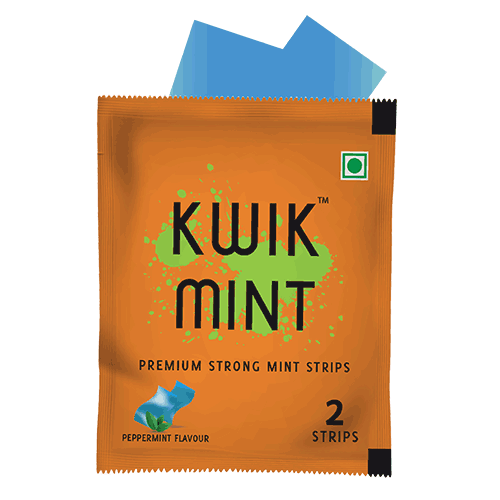 Kwik Mint – An Instant Mouth Freshener.