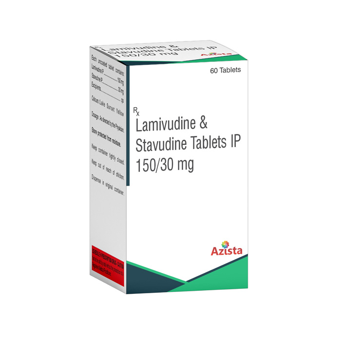 Lamivudine 150mg, Stavudine 30mg Tablets