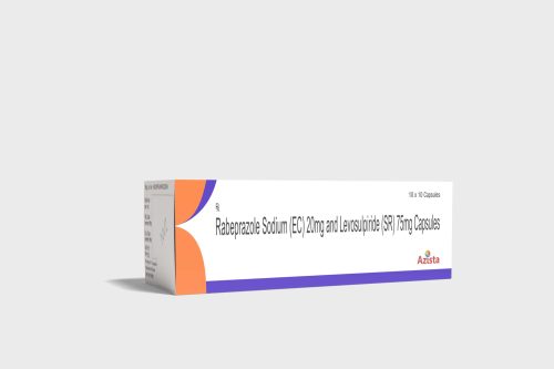 Rabeprazole Sodium (e.c) 20mg + Levosulpiride (s.r) 75mg Capsules