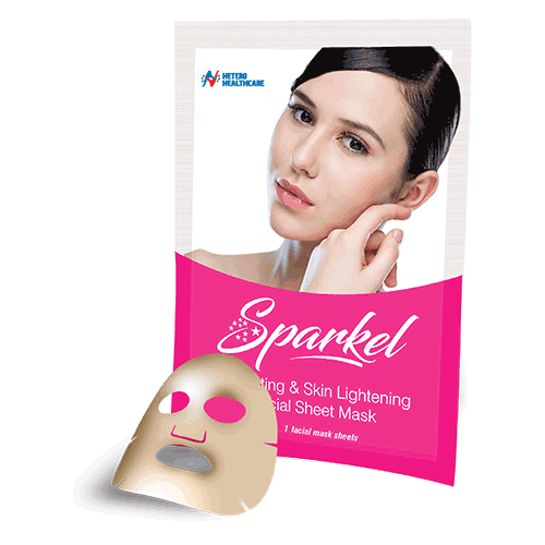 Sparkel Facial Mask Sheet: Sparkle With Sparkel