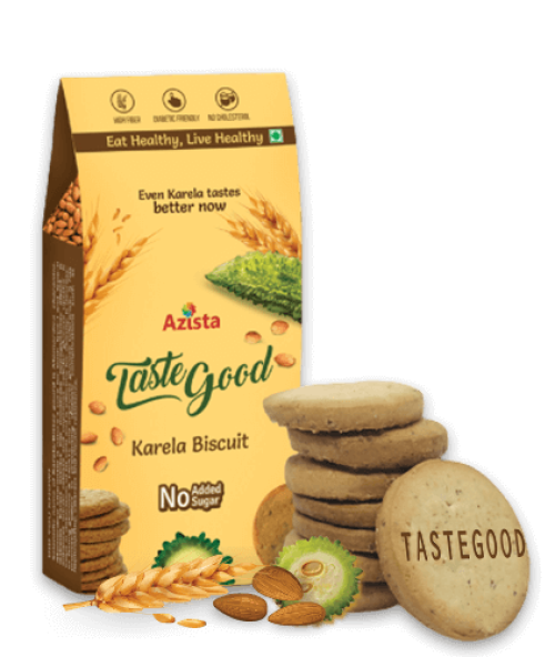 Taste Good Karela biscuits – The Diabetic-Friendly Biscuits